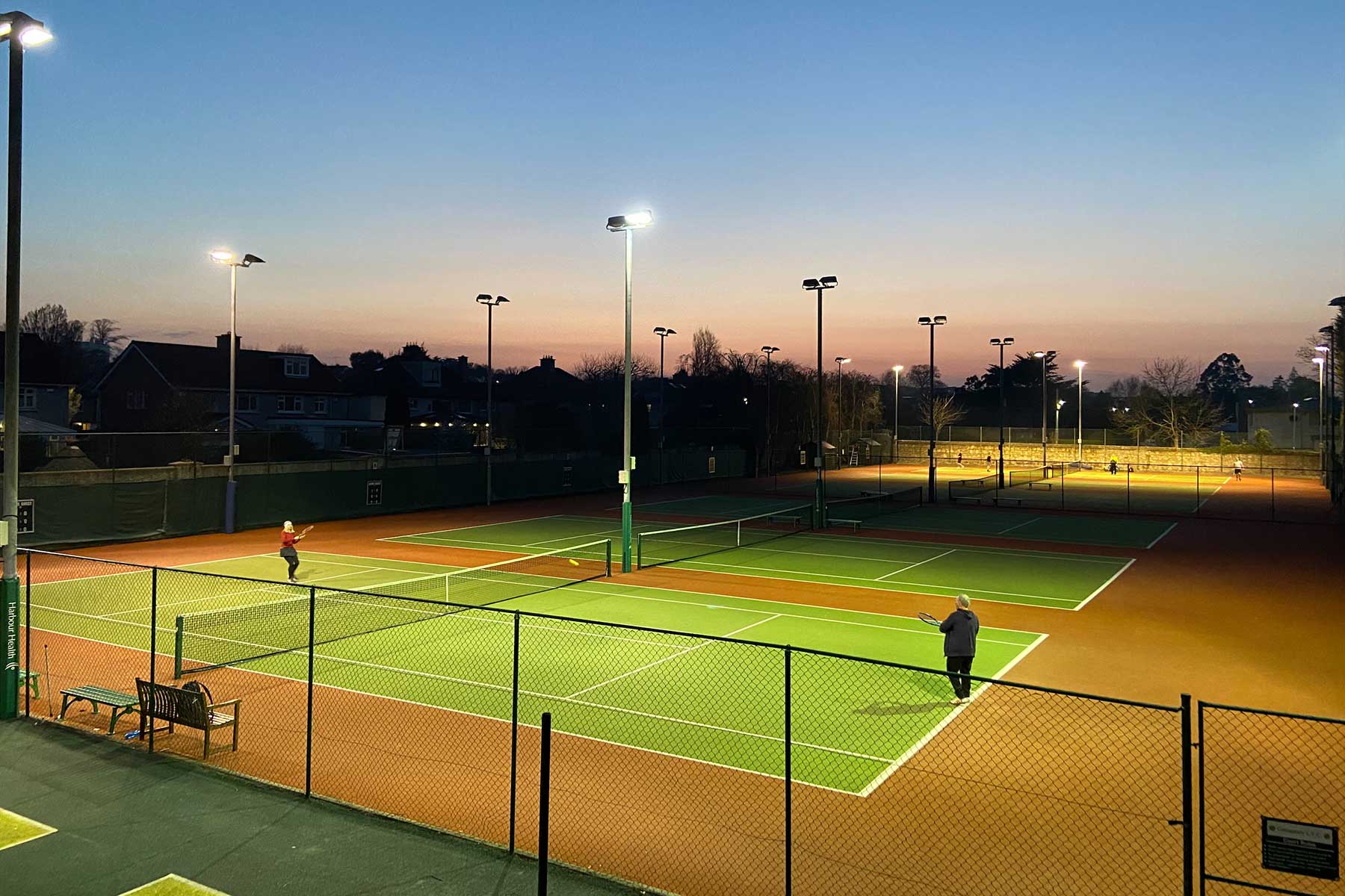 Courts night view