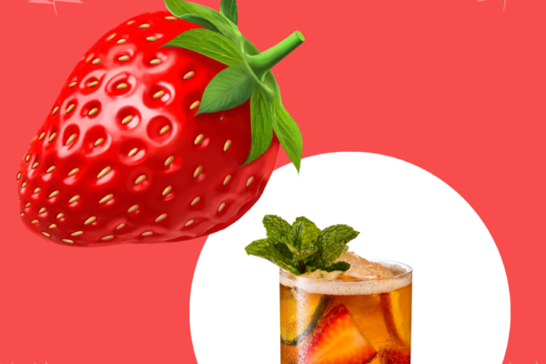 Strawberries and Pimms