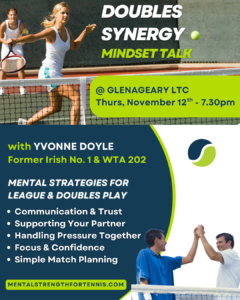 Doubles synergy Mindset workshop